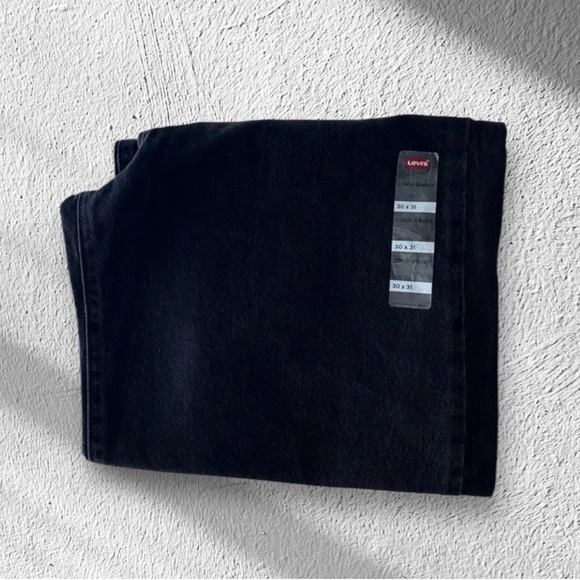 Levi's Black Cinch High Waist Wide-Leg Women's Pants - Picture 5 of 6